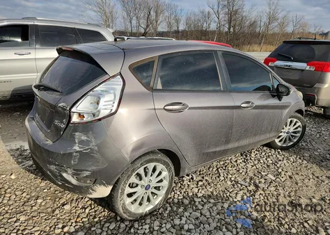 2014 Ford Fiesta Se from USA, damaged, VIN 3FADP4EJ5EM204406
